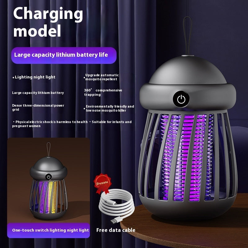 Electric Mosquito Killer Lamp – USB Rechargeable