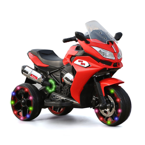 12V Kids Electric Motorcycle ,ride On Motorcycle,Three Lighting Wheels Kids Electric Toy
