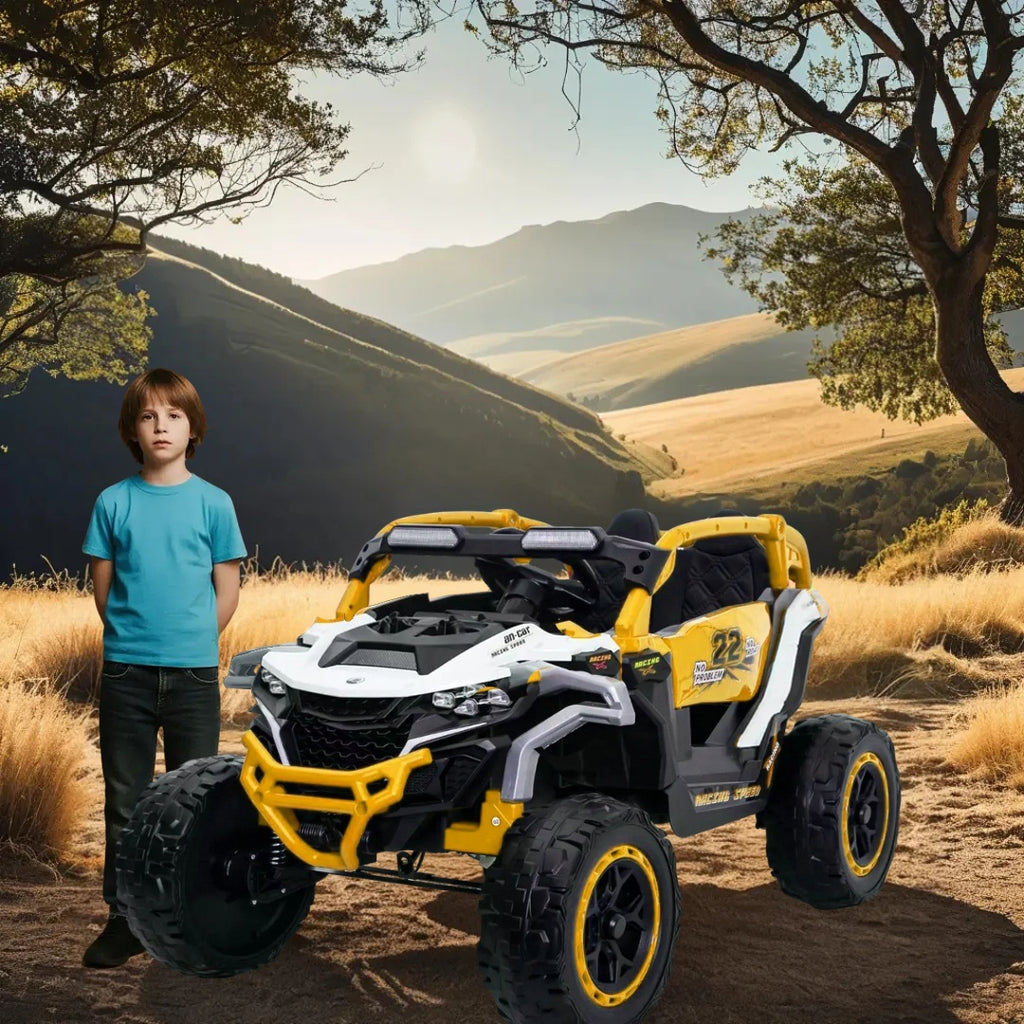 2V Kids Electric Ride-On Truck – 2 Seater UTV