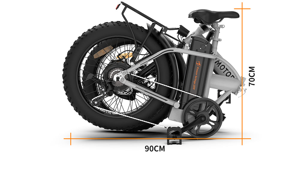 Foldable 20×4.0" Fat Tire Electric Bike
