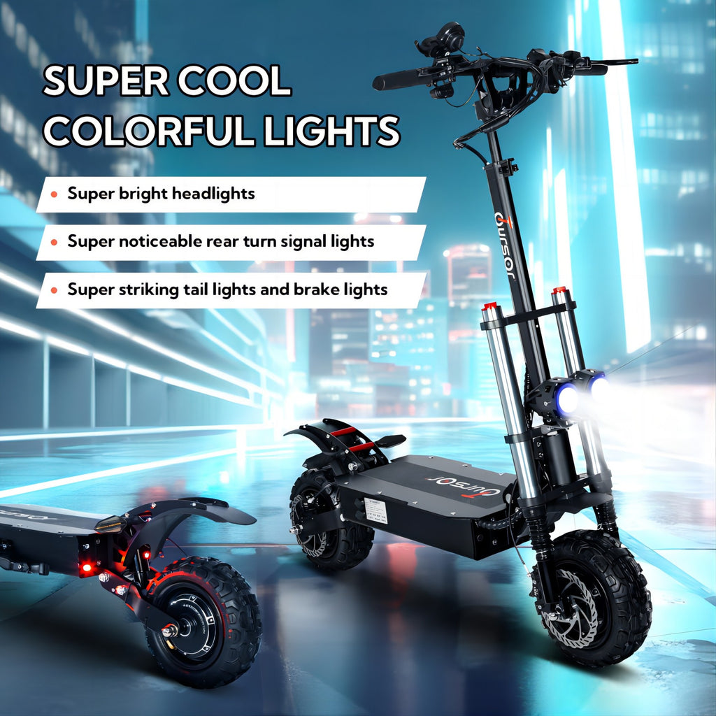 6000W Dual Motor Electric Scooter – 50MPH, Long Range