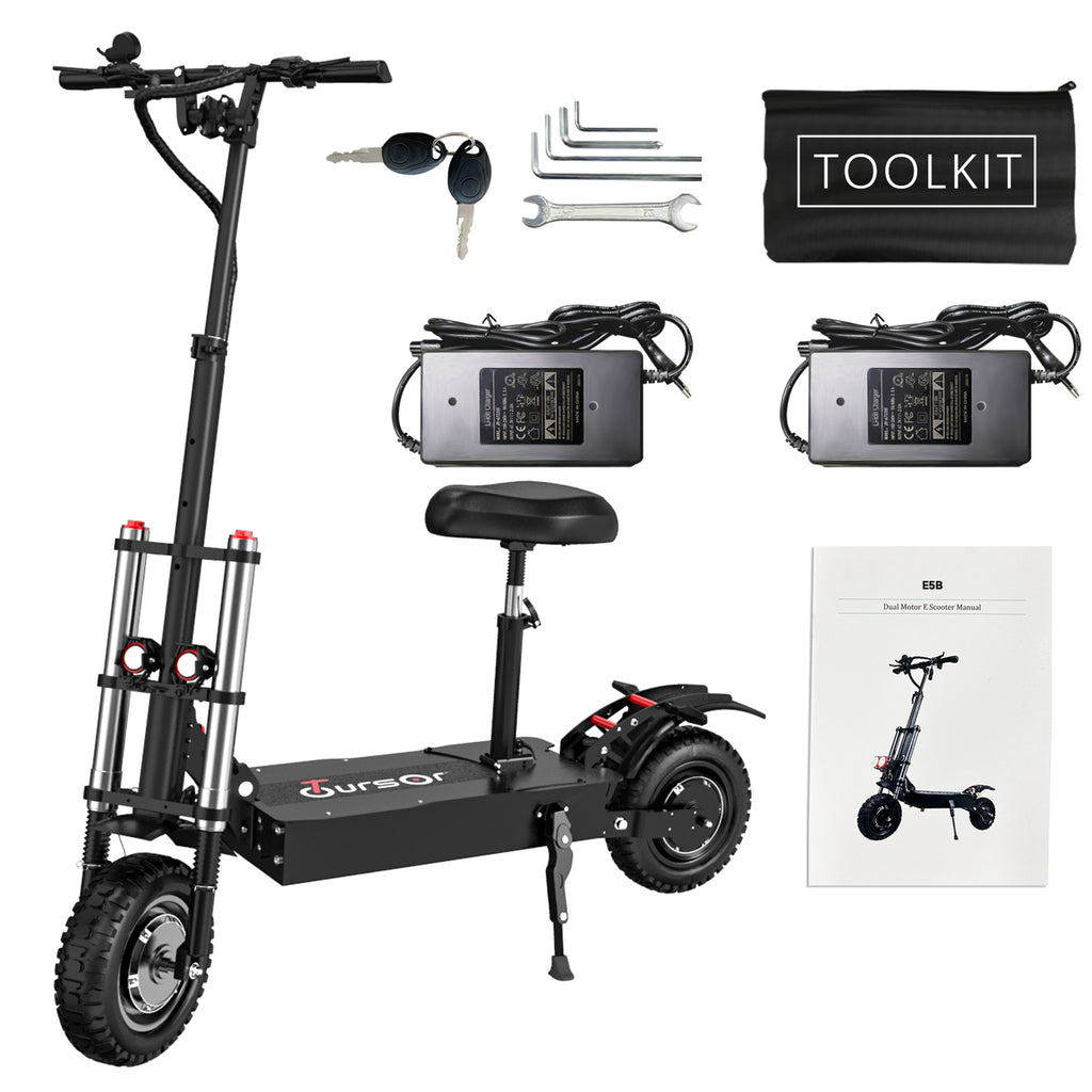 6000W Dual Motor Electric Scooter – 50MPH, Long Range