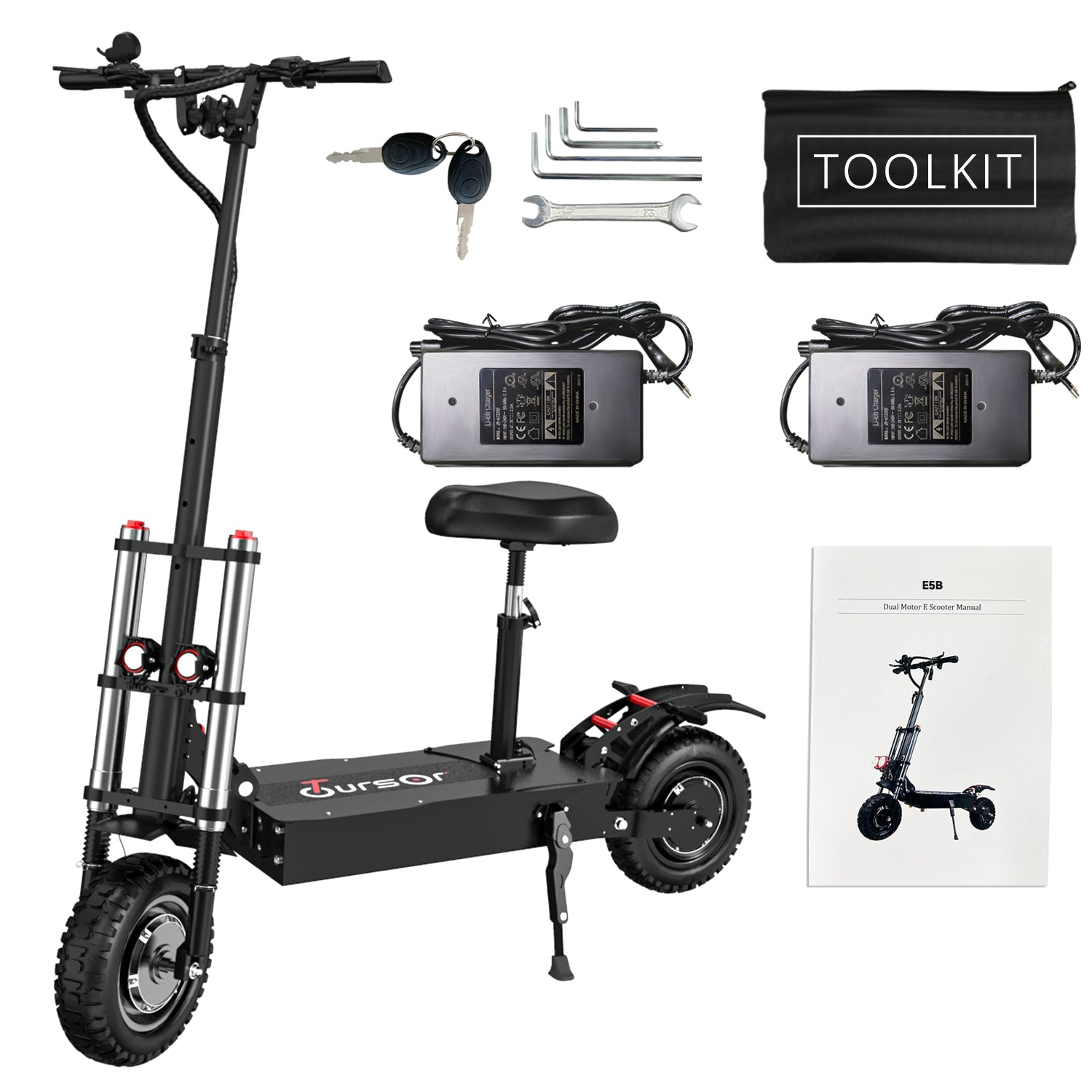 6000W Dual Motor Electric Scooter – 50MPH, Long Range