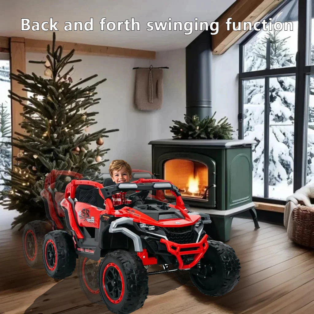 2V Kids Electric Ride-On Truck – 2 Seater UTV